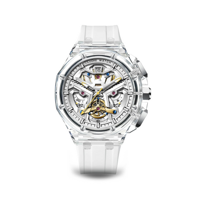 Jasper | Automatisch Uurwerk Horloge met Robuuste Roestvrijstalen Kast 0
