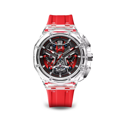 Jasper | Automatisch Uurwerk Horloge met Robuuste Roestvrijstalen Kast 7