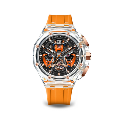 Jasper | Automatisch Uurwerk Horloge met Robuuste Roestvrijstalen Kast 8