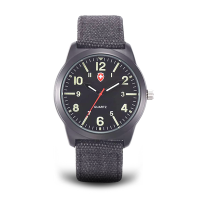 Jasper | Casual Buitensporthorloge met Geweven Canvas Band 10