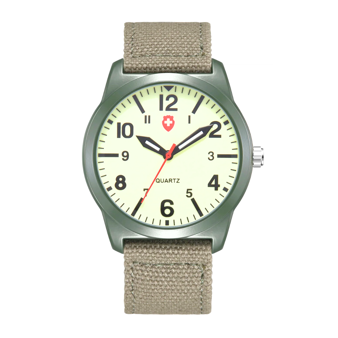Jasper | Casual Buitensporthorloge met Geweven Canvas Band 11