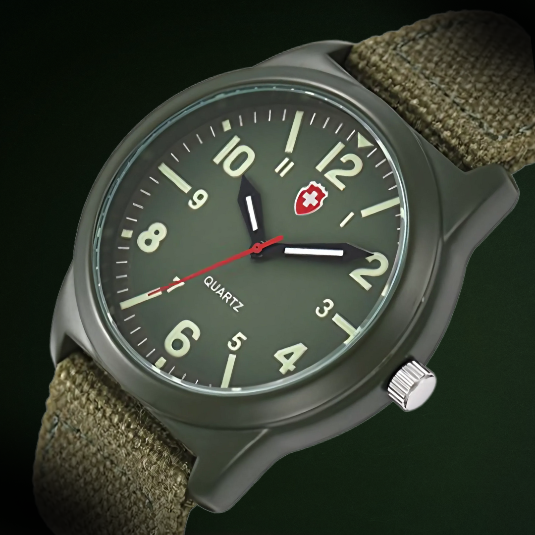 Jasper | Casual Buitensporthorloge met Geweven Canvas Band 2