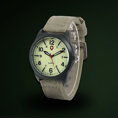 Jasper | Casual Buitensporthorloge met Geweven Canvas Band 4