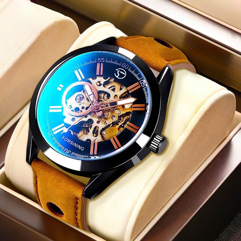 Jasper | Casual Sportautomatisch Horloge met Skeletontwerp 1