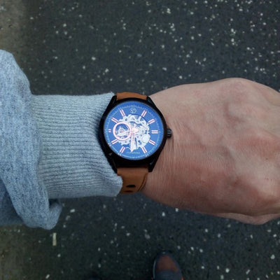 Jasper | Casual Sportautomatisch Horloge met Skeletontwerp 3