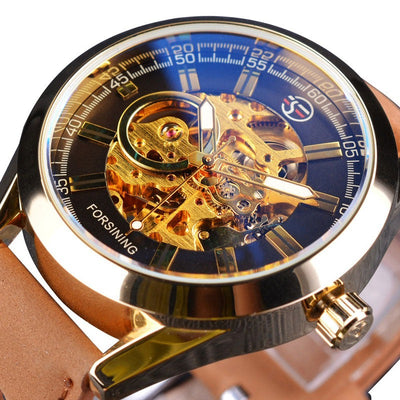 Jasper | Casual Sportautomatisch Horloge met Skeletontwerp 6
