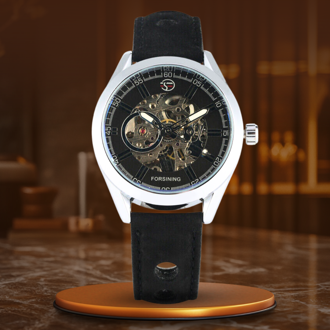 Jasper | Casual Sportautomatisch Horloge met Skeletontwerp 9