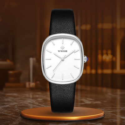 Jasper | Elegant Quartz Horloge met Leren Band 11