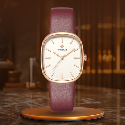 Jasper | Elegant Quartz Horloge met Leren Band 15