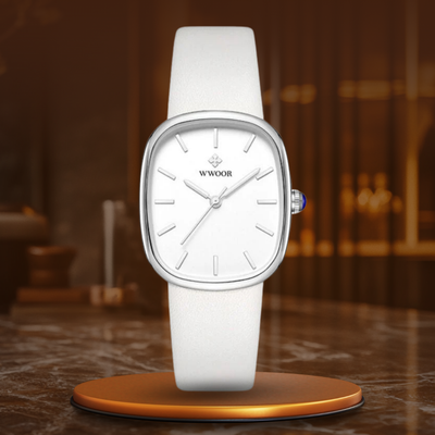 Jasper | Elegant Quartz Horloge met Leren Band 16