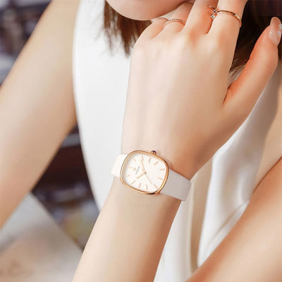Jasper | Elegant Quartz Horloge met Leren Band 5