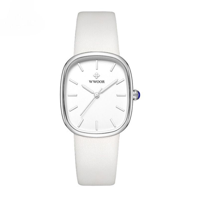 Jasper | Elegant Quartz Horloge met Leren Band 8