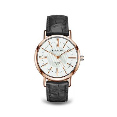 Jasper | Kwartshorloge met Leren Band en Quartz Uurwerk 5