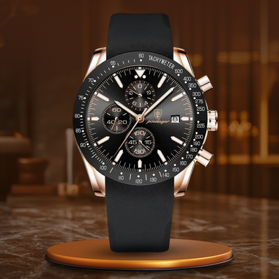 Jasper | Lichtgevend Chronograafhorloge met Datum en Kwarts Uurwerk 11