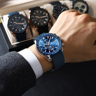Jasper | Lichtgevend Chronograafhorloge met Datum en Kwarts Uurwerk 8