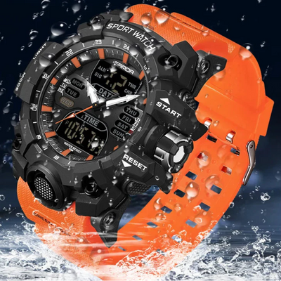 Jasper | Militair Buitensporthorloge met Dubbel Displaysysteem en Waterdichtheid 50M 3