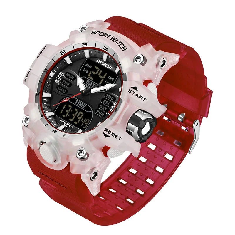 Jasper | Militair Buitensporthorloge met Dubbel Displaysysteem en Waterdichtheid 50M 5