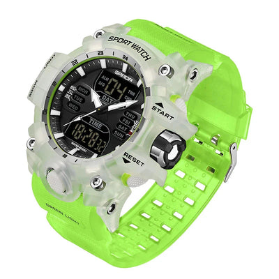 Jasper | Militair Buitensporthorloge met Dubbel Displaysysteem en Waterdichtheid 50M 8