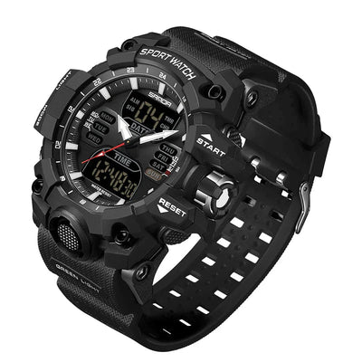 Jasper | Militair Buitensporthorloge met Dubbel Displaysysteem en Waterdichtheid 50M 9