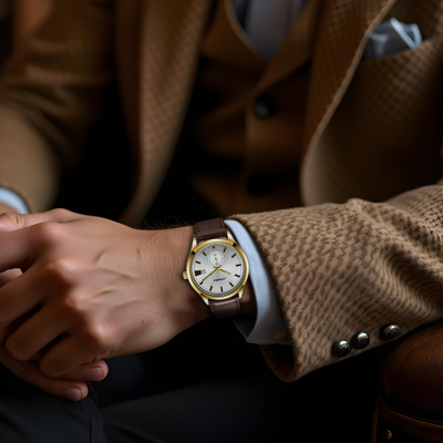 Jasper | Minimalistisch Herenhorloge met Lederen Band en Quartz Uurwerk 3