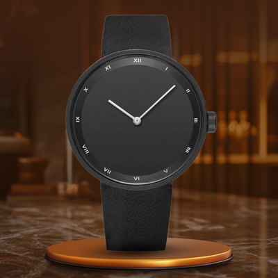 Jasper | Minimalistisch Kwartshorloge met PU-band en Waterdicht Uurwerk 0