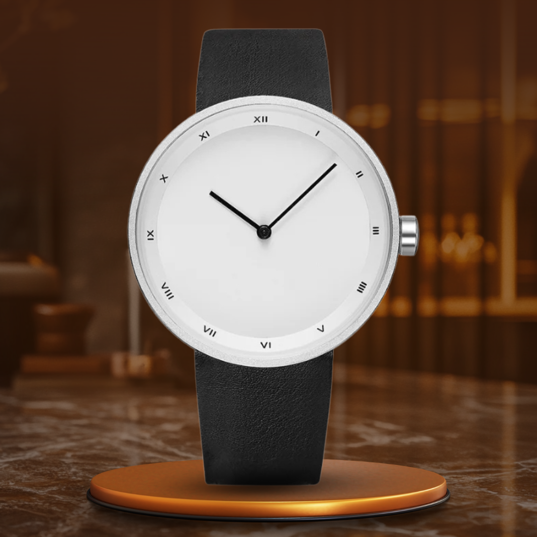 Jasper | Minimalistisch Kwartshorloge met PU-band en Waterdicht Uurwerk 10