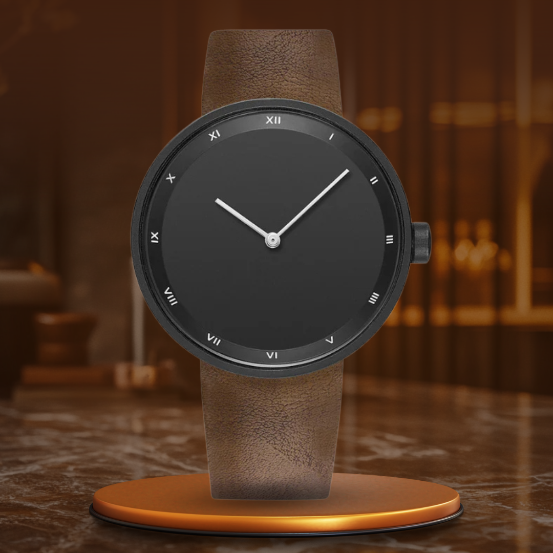 Jasper | Minimalistisch Kwartshorloge met PU-band en Waterdicht Uurwerk 11