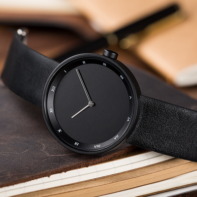 Jasper | Minimalistisch Kwartshorloge met PU-band en Waterdicht Uurwerk 4