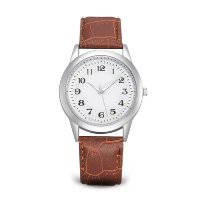 Jasper | Minimalistisch Roestvrijstalen Horloge met Leren Band 10