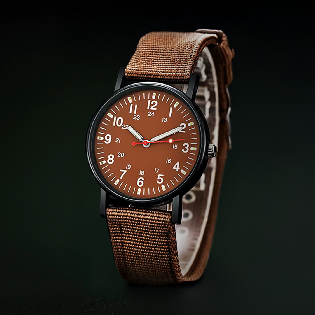 Jasper | Modern Quartzhorloge Met Grote Wijzerplaat 4