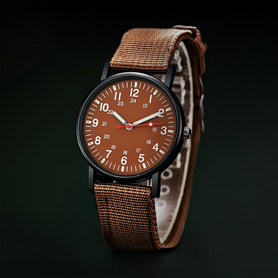 Jasper | Modern Quartzhorloge Met Grote Wijzerplaat 4