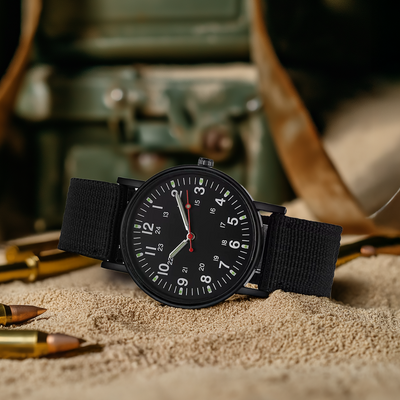 Jasper | Modern Quartzhorloge Met Grote Wijzerplaat 5