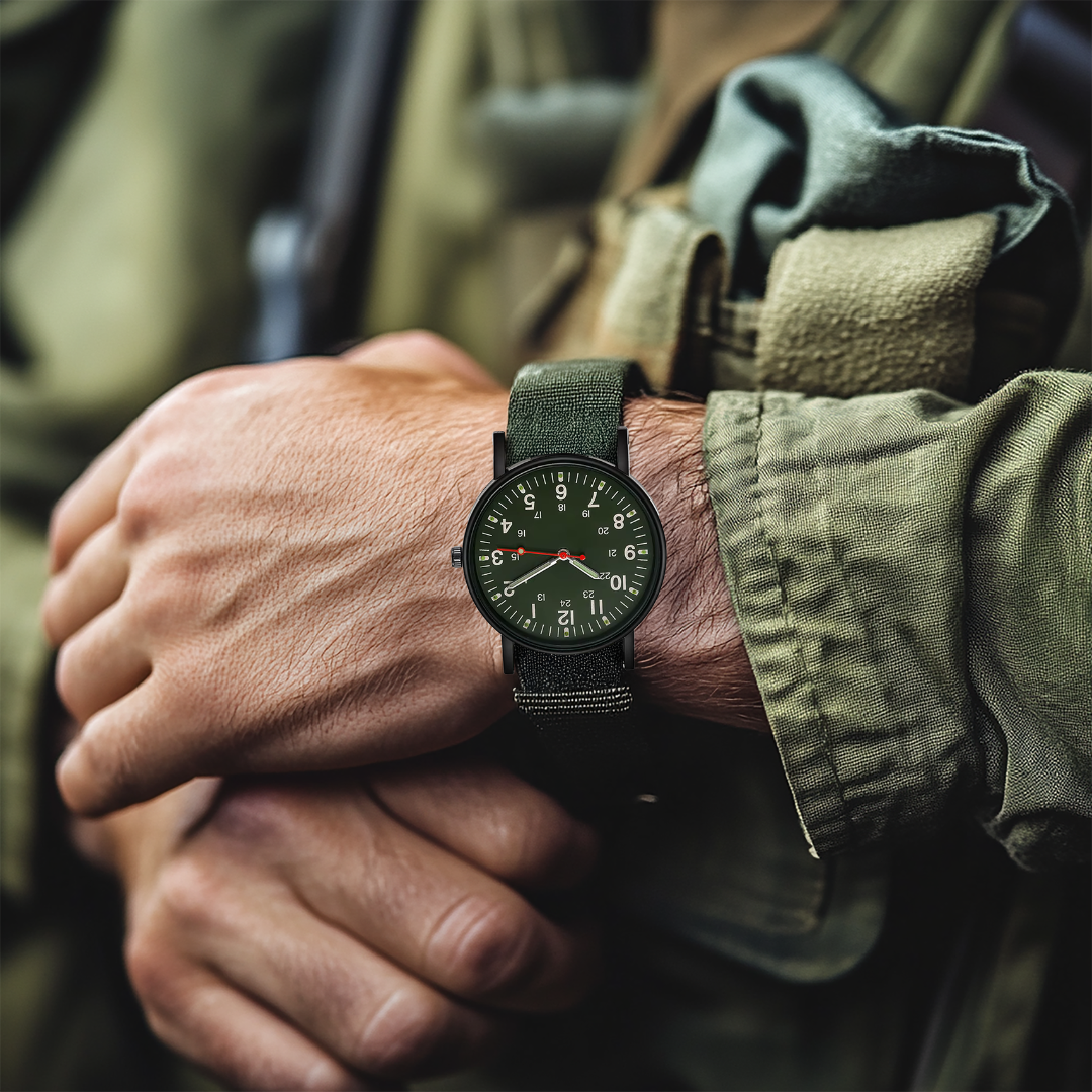 Jasper | Modern Quartzhorloge Met Grote Wijzerplaat 7