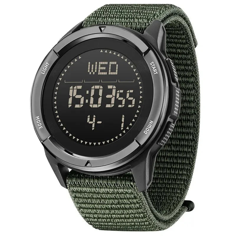 Jeroen | Militair Digitaal Sporthorloge met Kompasfunctie en LED-Display 0