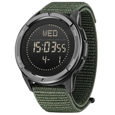Jeroen | Militair Digitaal Sporthorloge met Kompasfunctie en LED-Display 0