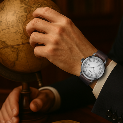 Joris | Automatisch Horloge Heren met Leren Band en Schokbestendigheid 3