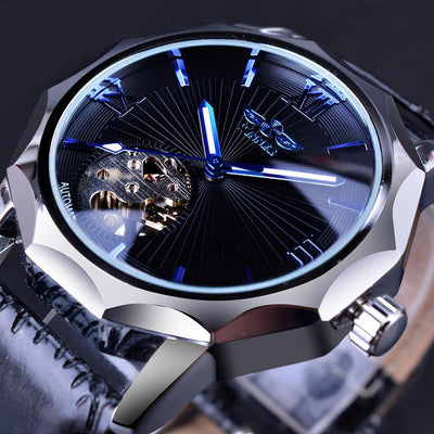 Joris | Automatisch Horloge met Transparante Skeletwijzerplaat 2