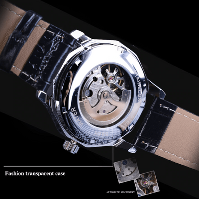 Joris | Automatisch Horloge met Transparante Skeletwijzerplaat 6