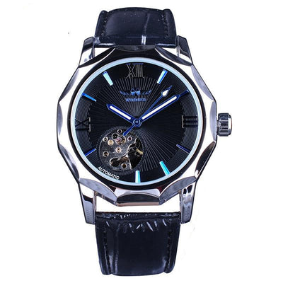 Joris | Automatisch Horloge met Transparante Skeletwijzerplaat 7