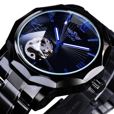 Joris | Automatisch Horloge met Transparante Skeletwijzerplaat 8