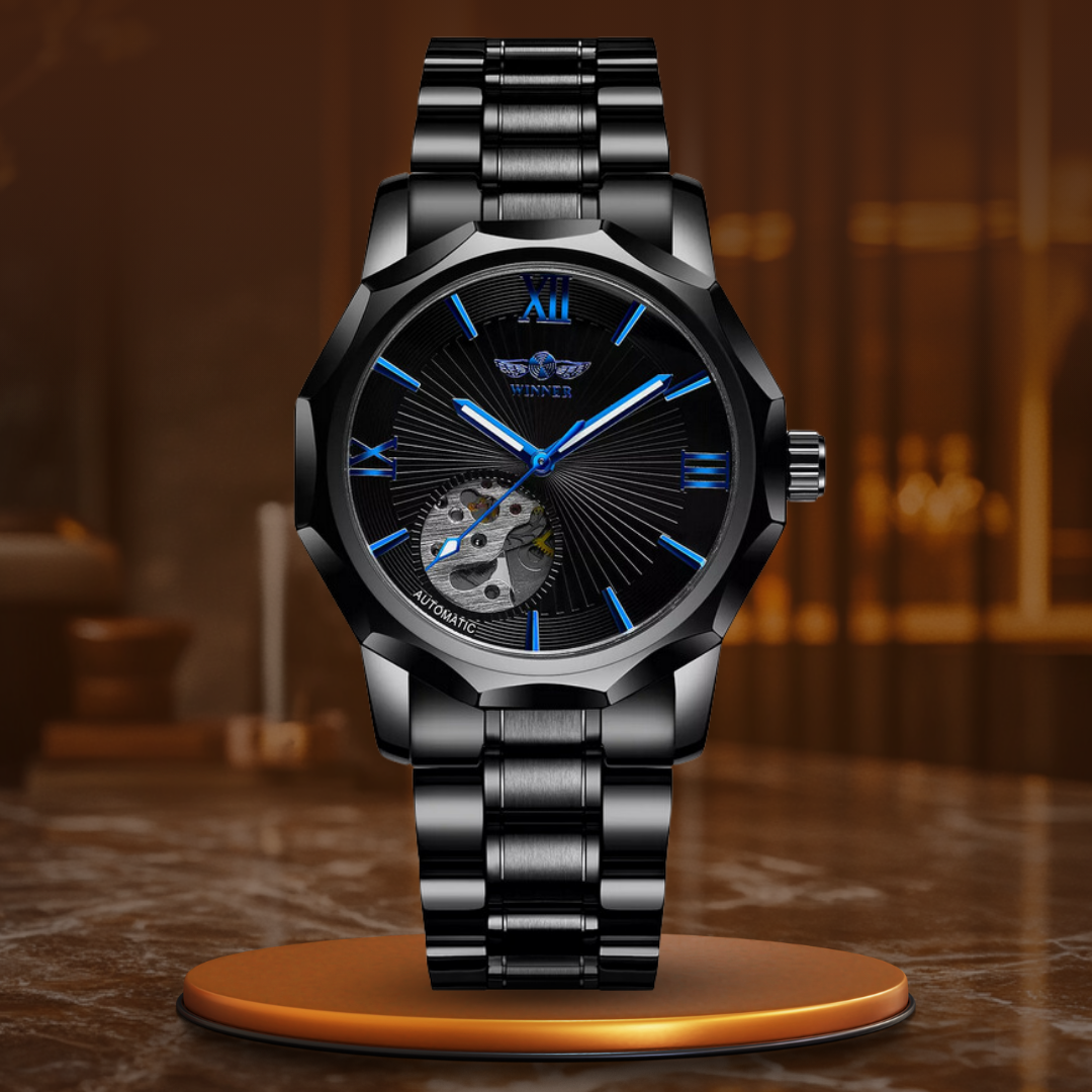 Joris | Automatisch Horloge met Transparante Wijzerplaat 10