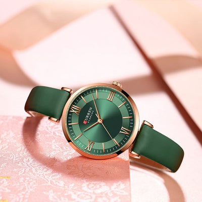 Joris | Dames Horloge Met Vegan Leren Band 6
