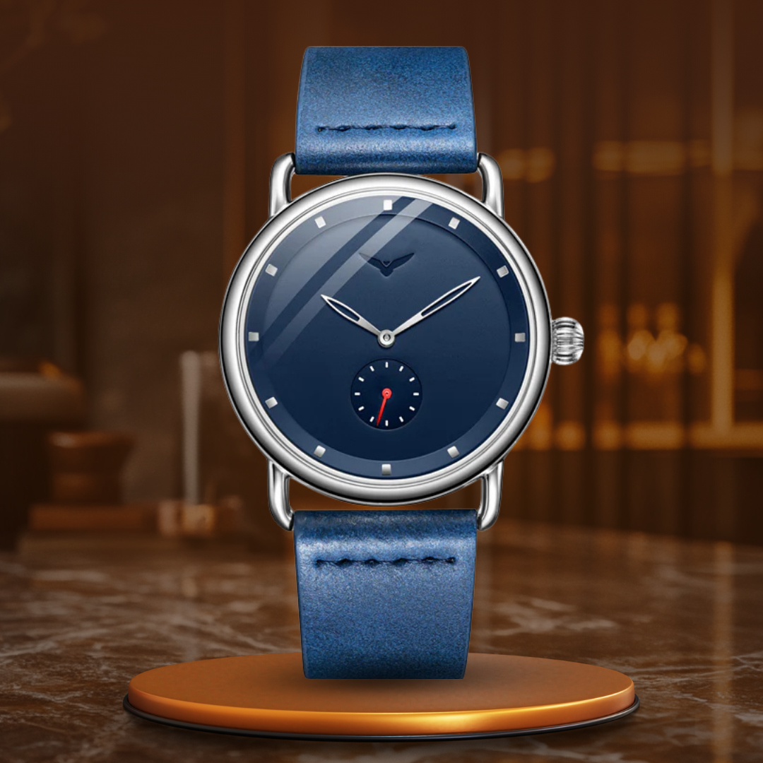 Joris | Klassiek Minimalistisch Horloge met Slanke Wijzerplaat en Kwartsuurwerk 10