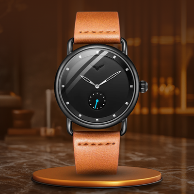 Joris | Klassiek Minimalistisch Horloge met Slanke Wijzerplaat en Kwartsuurwerk 11