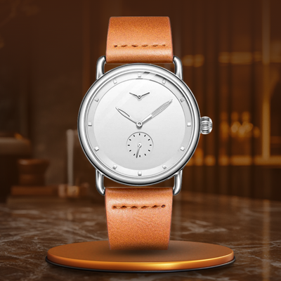 Joris | Klassiek Minimalistisch Horloge met Slanke Wijzerplaat en Kwartsuurwerk 12