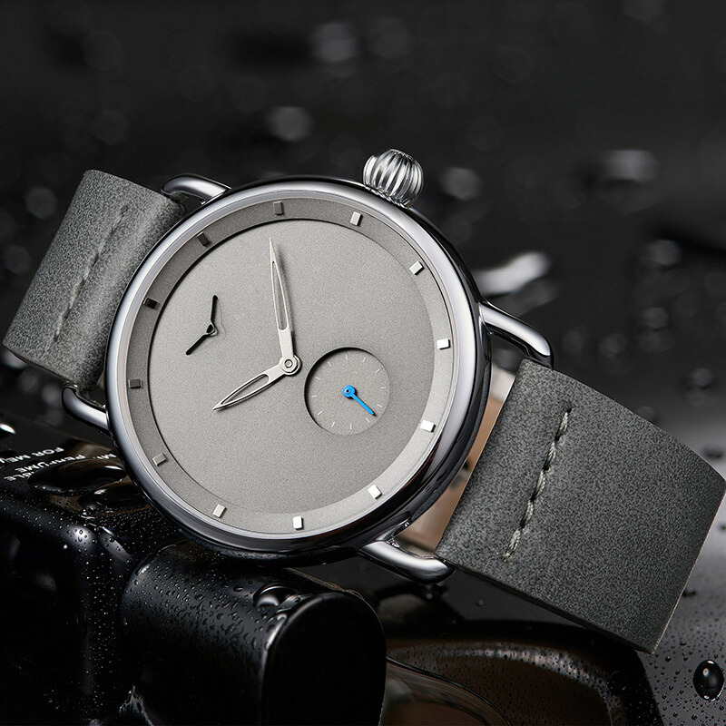 Joris | Klassiek Minimalistisch Horloge met Slanke Wijzerplaat en Kwartsuurwerk 7