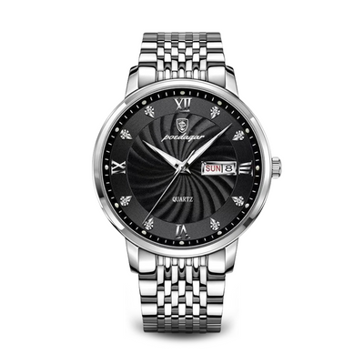 Joris | Lichtgevend Horloge met Strass-Accenten en Ronde Wijzerplaat 6