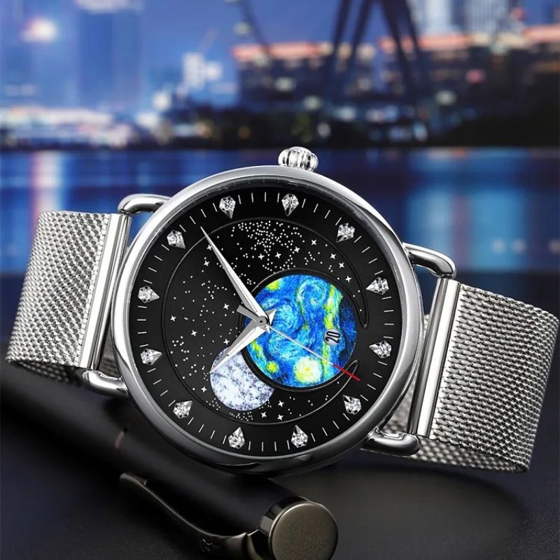 Joris | Mechanisch horloge met maanlichtgloeifunctie en kalenderweergave 4