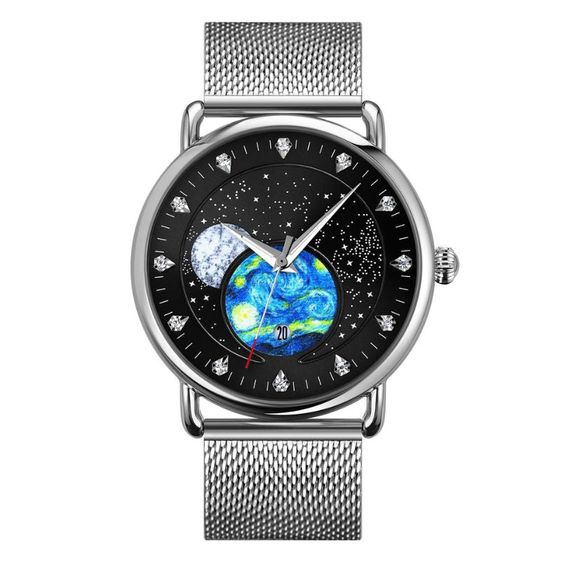 Joris | Mechanisch horloge met maanlichtgloeifunctie en kalenderweergave 6