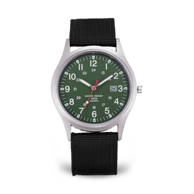 Joris | Militair Geïnspireerd Casual Polshorloge met Nylon Band 20